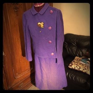 Parisian Vintage Plum Suit